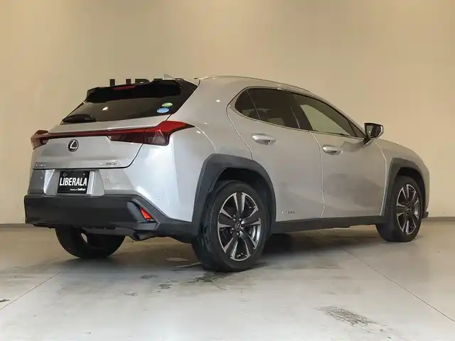 レクサス ＵＸ 250h バージョンL 熊本県 2019(令1)年 3.4万km プラチナムシルバーメタリック ワンオーナー車/純正ナビ/Bluetooth/CD/DVD/SD/Miracast/フルセグテレビ/360°カメラ/レーダークルーズコントロール/ホワイトレザーシート/メモリシート/ヒートシーター/エアシート/パワーシート/パワーバックドア/ステアリングヒーター/ステアリングスイッチ/LEXUSsafety/レーンキープアシスト/プリクラッシュセーフティ/ブラインドスポットモニター/クリアランスソナー/ビルトインETC2.0/前後ドライブレコーダー/LEDオートライト/純正18インチアルミホイール