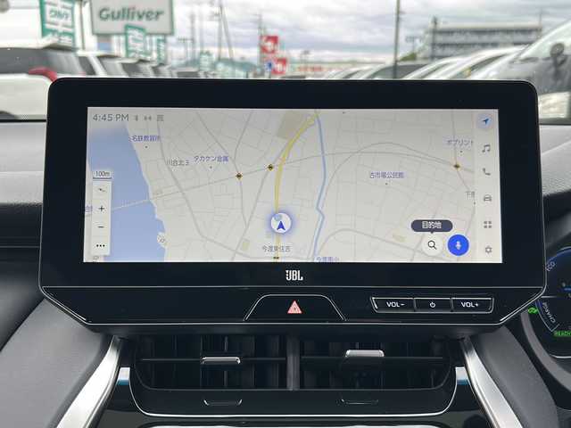 トヨタ ハリアー ハイブリッド Z レザーパッケージ 岐阜県 2023(令5)年 1万km プラチナホワイトパールマイカ 登録時走行距離9295km/デジタルインナーミラー　/調光パノラマルーフ　/純正１２．３インチナビ　/フルセグＴＶ　/トヨタセーフティセンス　/ＪＢＬプレミアムサウンド　/バックカメラ　/サイドカメラ　/ワンオーナー　/パワーシート　/パワーバックドア/エアシート/シートヒーター/ステアリングヒーター/レーンキープアシスト/前後コーナーセンサー/LEDヘッドライト/フォグランプ/オートライト/オートマチックハイビーム/純正フロアマット/純正アルミホイール/ETC2/0/アイドリングストップ/スマートキー/スペアキー/プッシュスタート