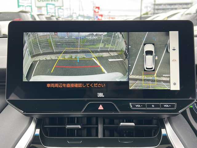 トヨタ ハリアー ハイブリッド Z レザーパッケージ 岐阜県 2023(令5)年 1万km プラチナホワイトパールマイカ 登録時走行距離9295km/デジタルインナーミラー　/調光パノラマルーフ　/純正１２．３インチナビ　/フルセグＴＶ　/トヨタセーフティセンス　/ＪＢＬプレミアムサウンド　/バックカメラ　/サイドカメラ　/ワンオーナー　/パワーシート　/パワーバックドア/エアシート/シートヒーター/ステアリングヒーター/レーンキープアシスト/前後コーナーセンサー/LEDヘッドライト/フォグランプ/オートライト/オートマチックハイビーム/純正フロアマット/純正アルミホイール/ETC2/0/アイドリングストップ/スマートキー/スペアキー/プッシュスタート