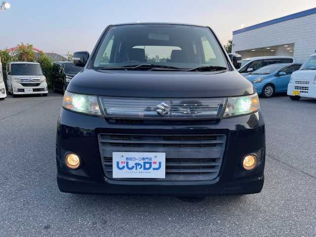 スズキ ワゴンＲ スティングレー リミテッドⅡ 茨城県 2012(平24)年 8.6万km 黒 【(株)IDOMが運営する【じしゃロン水戸店】の自社ローン対象車両になります。こちらは現金ご利用時の価格です。自社ローンご希望の方は別途その旨お申付け下さい。】/社外ナビ/TV/CD/SD/プッシュスタート/スマートキー/シートヒーター/シートリフター/革巻きステアリング/純正アルミホイール/社外ドアバイザー/社外フロアマット