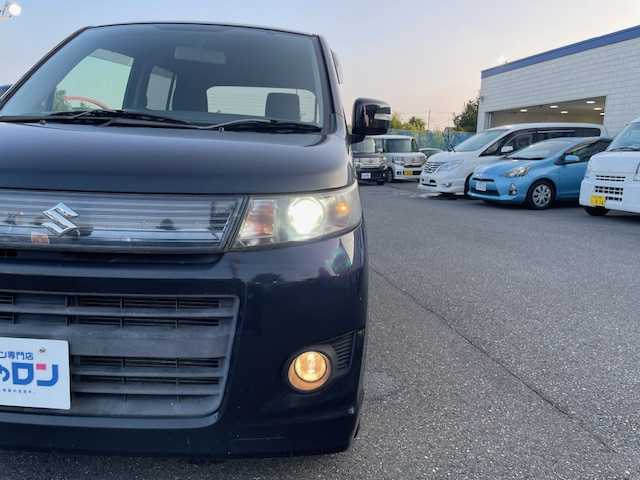 スズキ ワゴンＲ スティングレー リミテッドⅡ 茨城県 2012(平24)年 8.6万km 黒 【(株)IDOMが運営する【じしゃロン水戸店】の自社ローン対象車両になります。こちらは現金ご利用時の価格です。自社ローンご希望の方は別途その旨お申付け下さい。】/社外ナビ/TV/CD/SD/プッシュスタート/スマートキー/シートヒーター/シートリフター/革巻きステアリング/純正アルミホイール/社外ドアバイザー/社外フロアマット