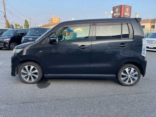 スズキ ワゴンＲ スティングレー リミテッドⅡ 茨城県 2012(平24)年 8.6万km 黒 【(株)IDOMが運営する【じしゃロン水戸店】の自社ローン対象車両になります。こちらは現金ご利用時の価格です。自社ローンご希望の方は別途その旨お申付け下さい。】/社外ナビ/TV/CD/SD/プッシュスタート/スマートキー/シートヒーター/シートリフター/革巻きステアリング/純正アルミホイール/社外ドアバイザー/社外フロアマット