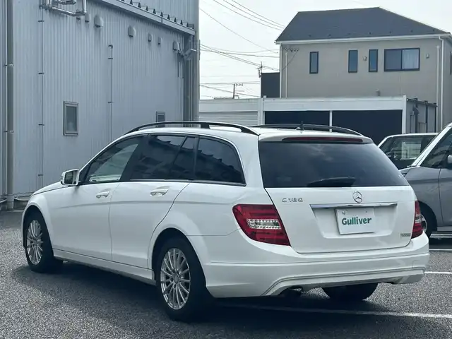 メルセデス・ベンツ Ｃ１８０ ブルーエフィシェンシー ワゴン 静岡県 2013(平25)年 4.4万km 白 純正HDDナビ（DVD/TV/BT/USB）/ビルトインETC/ルーフレール