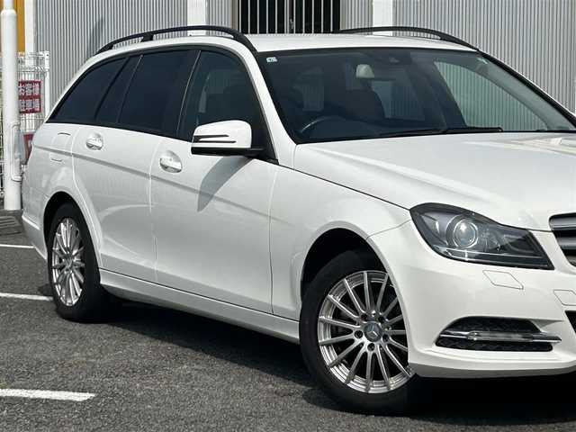 メルセデス・ベンツ Ｃ１８０ ブルーエフィシェンシー ワゴン 静岡県 2013(平25)年 4.4万km 白 純正HDDナビ（DVD/TV/BT/USB）/ビルトインETC/ルーフレール