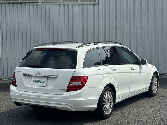 メルセデス・ベンツ Ｃ１８０ ブルーエフィシェンシー ワゴン 静岡県 2013(平25)年 4.4万km 白 純正HDDナビ（DVD/TV/BT/USB）/ビルトインETC/ルーフレール