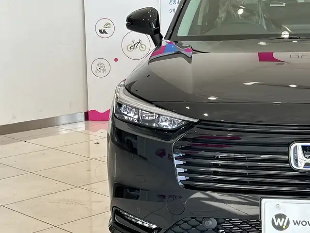 ホンダ ヴェゼル ハイブリッド e:HEV Z 埼玉県 2025(令7)年 0.1千km クリスタルブラックパール 純正メモリナビ/　　BT/フルセグ/Apple CarPlay /バックカメラ /パワーバックドア /レーダークルーズコントロール /LEDオートライト /ハーフレザーシート /シートヒーター /純正18インチアルミホイール/ブラインドスポットモニター /ワイヤレス充電 /ステアリングヒーター/ステアリングスイッチ/純正ETC2.0