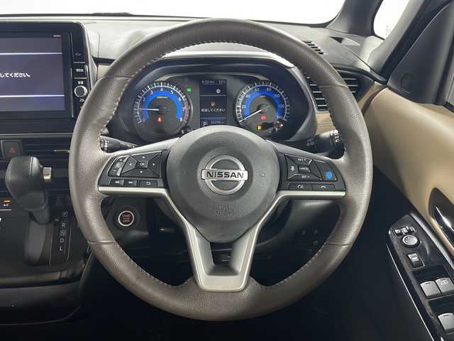 日産 ルークス HWS Gターボ プロパイロットED 広島県 2020(令2)年 3.7万km フローズンバニラパール 純正９型ナビ　/全周囲カメラ　/ハンズフリーオートスライドドア　/プロパイロット　/衝突軽減ブレーキ　/オートハイビーム　/レーンキープ　/誤発進抑制　/ＬＥＤヘッドランプ　/電動パーキングブレーキ　/ＥＴＣ　/ドラレコ/純正１５インチアルミホイール(165/55/R15)/エアバッグ(運転席/助手席/サイド)