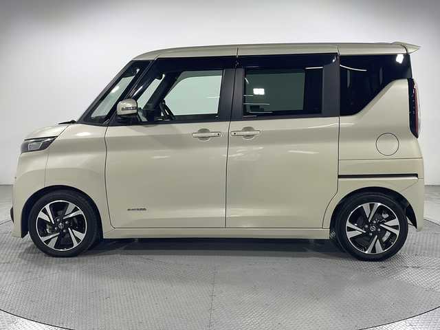 日産 ルークス HWS Gターボ プロパイロットED 広島県 2020(令2)年 3.7万km フローズンバニラパール 純正９型ナビ　/全周囲カメラ　/ハンズフリーオートスライドドア　/プロパイロット　/衝突軽減ブレーキ　/オートハイビーム　/レーンキープ　/誤発進抑制　/ＬＥＤヘッドランプ　/電動パーキングブレーキ　/ＥＴＣ　/ドラレコ/純正１５インチアルミホイール(165/55/R15)/エアバッグ(運転席/助手席/サイド)