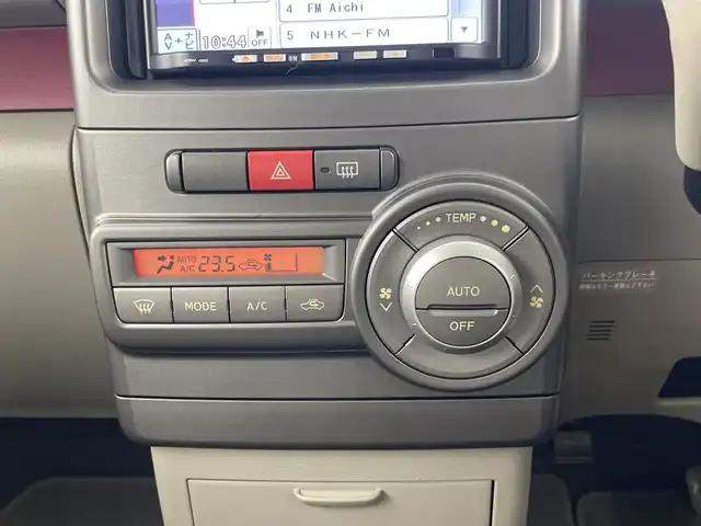 トヨタ ピクシススペース X 愛知県 2013(平25)年 7.2万km ライトローズマイカメタリック ７インチナビ/ワンセグTV/ETC/アイドリングストップ/電動格納ミラー/オートエアコン/純正フロアマット/純正ホイールキャップ/ドアバイザー/スマートキー/取扱説明書/保証書