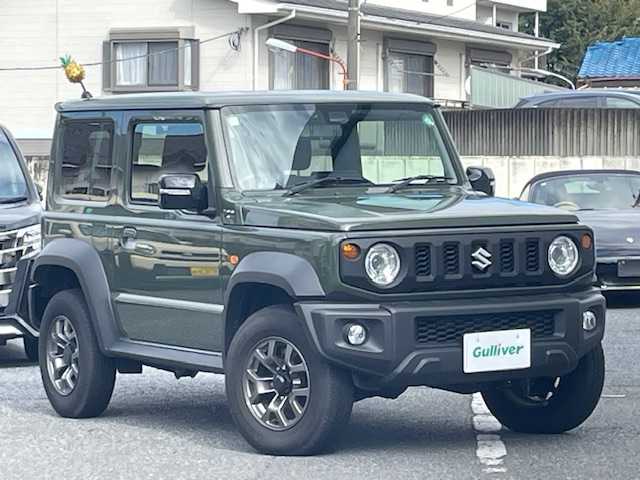 スズキ ジムニー シエラ JC 東京都 2024(令6)年 1.2万km ジャングルグリーン 純正ディスプレイオーディオ/バックカメラ/セーフティサポート/・デュアルセンサーブレーキサポート/・誤発進抑制機能/・車線逸脱警報機能/・ふらつき警報機能/・先行車発進お知らせ機能/・標識認識機能/・ハイビームアシスト/クルーズコントロール/デジタルインナーミラー/シートヒーター/LEDヘッドライト/アイドリングストップ/ステアリングスイッチ/プッシュスタート/フロアマット/ETC/スペアキー有