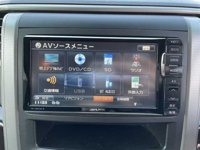 トヨタ アルファード 240S 岩手県 2014(平26)年 7.9万km ブラック エンスタ/アルパインSDナビ/ETC/電動格納ミラー/フルセグ/4WD/WAC/両側パワースライドドア/横滑り防止/レーダー探知機/二列目オットマン