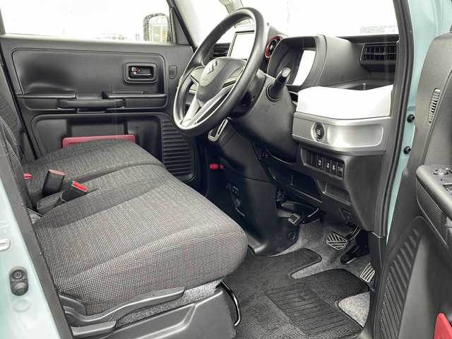 スズキ スペーシア HYBRID X 徳島県 2021(令3)年 5.5万km オフブルーM 社外7型ナビ　MDV-D4088TW/（ラジオ/DISC/USB/BT）/バックカメラ/D席シートヒーター/後方コーナーセンサー/ビルトインETC/アイドリングストップ/両側電動スライドドア/リアサンシェード/フルフラットシート/スペアキー/スマートキー/オートライト/レーンキープアシスト/衝突被害軽減システム