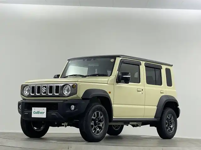 スズキ ジムニー ノマド FC 埼玉県 2025(令7)年 0.1千km ベージュⅡ 登録済未使用車　シートヒーター　衝突被害軽減　ＬＥＤヘッドライト　アダプティブクルーズコントロール　スマートキー　純正フロアマット　純正15インチアルミホイール　ダウンヒルアシストコントロール　