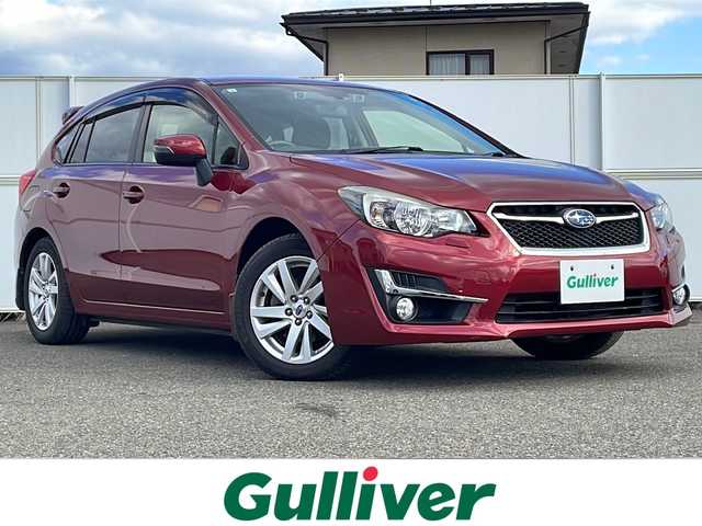 スバル インプレッサ スポーツ 2．0i アイサイト 岩手県 2015(平27)年 3.7万km ヴェネチアンレッドパール ワンオーナー 純正DIATONE SOUNDナビ バックC フルセグ レーダークルーズコントロール パドルシフト Bluetooth再生 Blu-ray再生 ETC オートHIDライト フォグランプ 純正16AW スマートキー