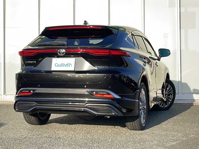トヨタ ハリアー Z レザーパッケージ 福岡県 2020(令2)年 5.3万km プレシャスブラックパール 純正メーカーナビ/（Bカメラ/Bluetooth/AM/FM/TV）/全方位カメラ/パノラマルーフ/モデリスタフルエアロ/JBLサウンド/純正デジタルインナーミラー/HUD/ステアリングヒーター/レーダークルーズコントロール/電動リアゲート/レザーシート/パワーシート/シートメモリ機能/シートヒーター/エアシート/ETC2.0/純正19インチアルミホイール/電動パーキングブレーキ/HOLDボタン/デュアルエアコン/BSM/RCTA/クリアランスソナー/横滑り防止装置/車線逸脱警報/プリクラッシュ/オートマチックハイビーム/LEDヘッドライト/ISOFIX/ドアバイザー