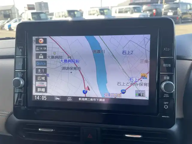 日産 ルークス HWS X プロパイロットED 新潟県 2022(令4)年 1.9万km ホワイトパール 純正9インチナビ(MM321D-L)/(AM/FM/CD/DVD/Bluetooth)/フルセグTV/プロパイロット/エマージェンシーブレーキ/レーンキープアシスト/アラウンドビューモニター/バックカメラ/両側パワースライドドア/ドライブレコーダー/D/N席シートヒーター/LEDヘッドライト/ビルトインETC/電動パーキング/SOSコール/コーナーセンサー/スマートキー/スペアキー×1/プッシュスタート/アイドリングストップ/ステアリングスイッチ/電動格納ミラー/純正14インチアルミホイール/取扱説明書/保証書