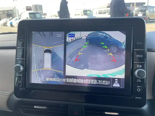 日産 ルークス HWS X プロパイロットED 新潟県 2022(令4)年 1.9万km ホワイトパール 純正9インチナビ(MM321D-L)/(AM/FM/CD/DVD/Bluetooth)/フルセグTV/プロパイロット/エマージェンシーブレーキ/レーンキープアシスト/アラウンドビューモニター/バックカメラ/両側パワースライドドア/ドライブレコーダー/D/N席シートヒーター/LEDヘッドライト/ビルトインETC/電動パーキング/SOSコール/コーナーセンサー/スマートキー/スペアキー×1/プッシュスタート/アイドリングストップ/ステアリングスイッチ/電動格納ミラー/純正14インチアルミホイール/取扱説明書/保証書