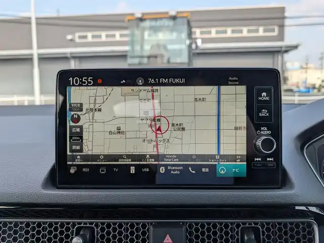 ホンダ シビック EX 福井県 2021(令3)年 2.7万km クリスタルブラックパール 純正ディスプレイオーディオ/・（フルセグTV/Bluetooth）/バックカメラ/BOSEサウンド/Honda SENSING/レーンキープアシスト/レーダークルーズコントロール/置くだけ充電/前席パワーシート/前席シートヒーター/ドライブレコーダー/純正フロアマット/オートLEDライト/オートマチックハイビーム/純正18インチAW/スマートキー