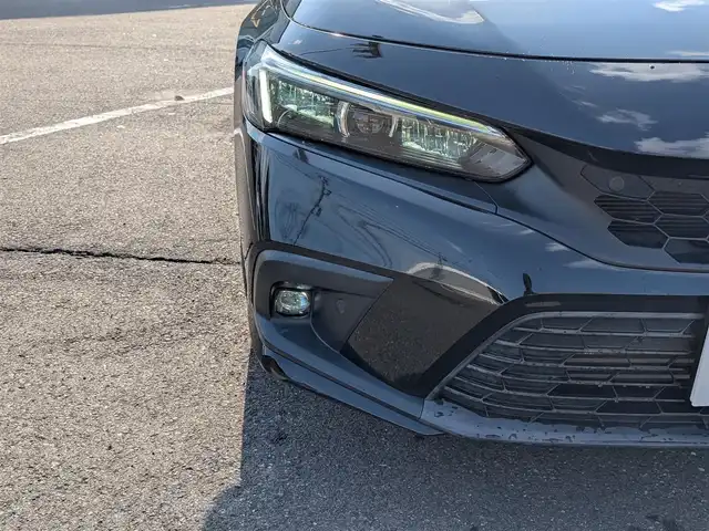 ホンダ シビック EX 福井県 2021(令3)年 2.7万km クリスタルブラックパール 純正ディスプレイオーディオ/・（フルセグTV/Bluetooth）/バックカメラ/BOSEサウンド/Honda SENSING/レーンキープアシスト/レーダークルーズコントロール/置くだけ充電/前席パワーシート/前席シートヒーター/ドライブレコーダー/純正フロアマット/オートLEDライト/オートマチックハイビーム/純正18インチAW/スマートキー