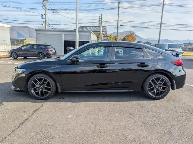 ホンダ シビック EX 福井県 2021(令3)年 2.7万km クリスタルブラックパール 純正ディスプレイオーディオ/・（フルセグTV/Bluetooth）/バックカメラ/BOSEサウンド/Honda SENSING/レーンキープアシスト/レーダークルーズコントロール/置くだけ充電/前席パワーシート/前席シートヒーター/ドライブレコーダー/純正フロアマット/オートLEDライト/オートマチックハイビーム/純正18インチAW/スマートキー