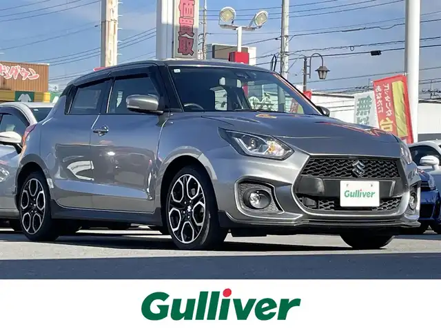 スズキ スイフト スポーツ 群馬県 2019(令1)年 6.6万km プレミアムシルバーメタリック ワンオーナー/純正ディーラーOPナビ/CD・DVD・SD・USB/Bluetooth・フルセグ/バックカメラ/クルーズコントロール/パドルシフト/ビルトインETC/ナビ連動ドライブレコーダー/シートヒーター/LEDヘッドライト/ヘッドライトガーニッシュ/横滑り防止装置/レーンキープアシスト/衝突軽減ブレーキ/取説・保証書/スマートキー×2
