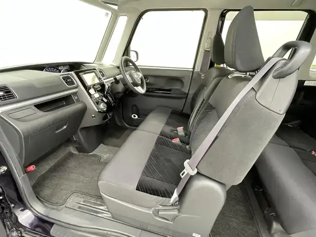 ダイハツ タント カスタム X スマセレSA&SN 熊本県 2014(平26)年 3.7万km ナイトシャドーパープルクリスタルM 禁煙車　/社外ナビ（ＣＤ・ＤＶＤ・ワンセグ・ＢＴ・ＳＤ）/バックカメラ　/片側パワースライドドア　/衝突軽減ブレーキ　/横滑り防止　/アイドリングストップ　/オートライト　/ＬＥＤヘッドライト　/フォグライト/スマートキー/プッシュスタート/保証書/取扱説明書