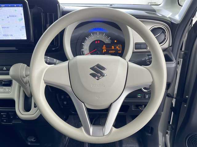 スズキ ワゴンＲ スマイル HYBRID S リミテッド 道央・札幌 2023(令5)年 1.1万km グレーⅡ ・４WD  スズキセーフティサポート/・デュアルセンサーブレーキサポート/・社外９インチフローティング　/　ナビ（CN-F1D9GD）/・Bluetooth/CD/DVD/HDMI/フルセグTV/・両側パワースライドドア/・シートヒーター運転席/助手席/・LEDヘッドライト/オートライト/・オートハイビーム/・横滑り防止装置/・盗難防止装置/・ドライブレコーダー前後（DRV-MR760）/・アイドリングストップ/・ETC/・色番号　E8Z