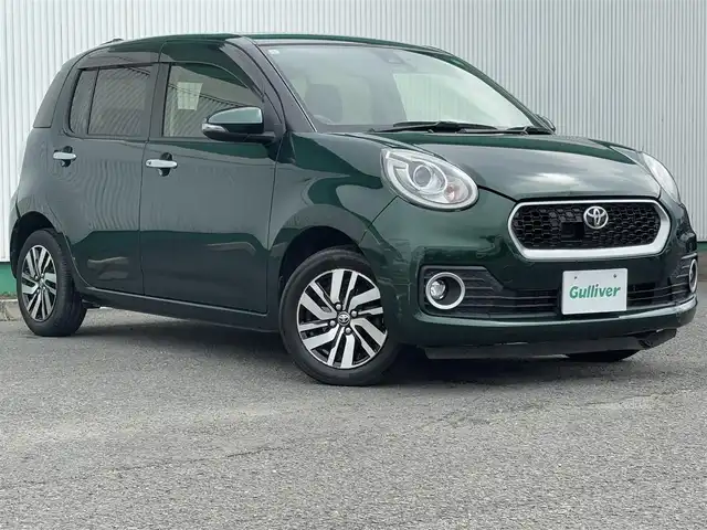 トヨタ パッソ モーダ　Gパッケージ 徳島県 2017(平29)年 7.8万km ダークエメラルドマイカ バックカメラ/ワンオーナー/SDナビ/NSCD-W66/Bluetooth接続/アイドリングストップ/プッシュスタート/フォグライト/ワンセグテレビ/ドライブレコーダー/オートライト