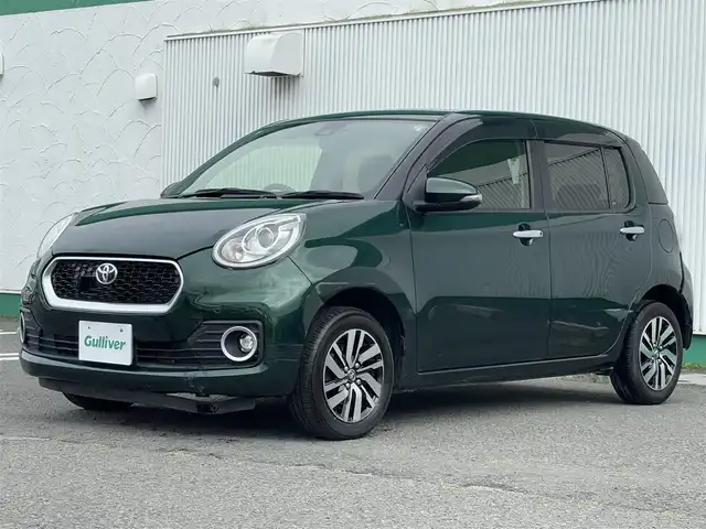 トヨタ パッソ モーダ　Gパッケージ 徳島県 2017(平29)年 7.8万km ダークエメラルドマイカ バックカメラ/ワンオーナー/SDナビ/NSCD-W66/Bluetooth接続/アイドリングストップ/プッシュスタート/フォグライト/ワンセグテレビ/ドライブレコーダー/オートライト