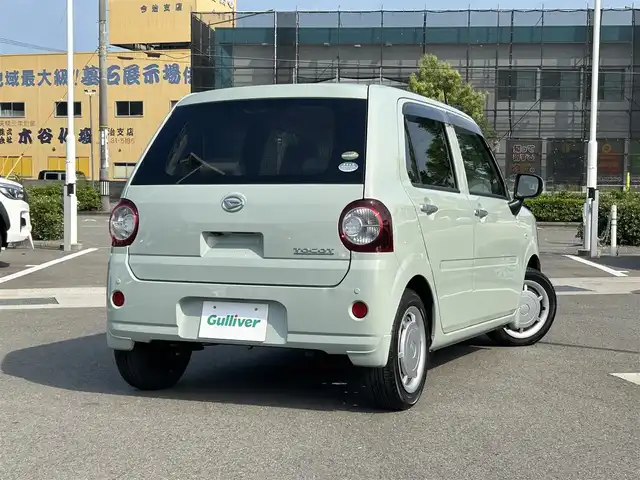 ダイハツ ミラ トコット X SA Ⅲ 愛知県 2018(平30)年 2.5万km セラミックグリーンM 禁煙車/登録時走行距離：24449km/ETC/クリアランスソナー/オートマチックハイビーム/バックカメラ/横滑り防止装置/エンジンスタートボタン/社外ナビ/CD/DVD/AM・FM/LEDヘッドライト