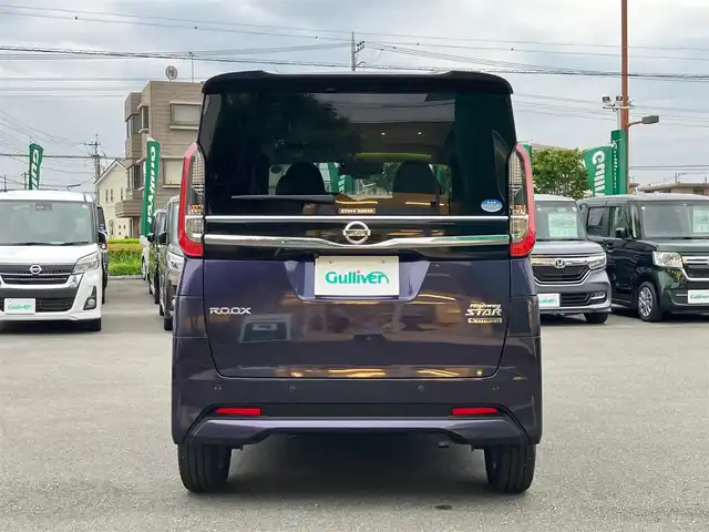 日産 ルークス HWS Gターボ プロパイロットED 静岡県 2020(令2)年 3.4万km アメジストパープル エンジンスタートストップ/パワーステアリング/パワーウィンドウ/アイドリングストップ/スマートキー/オートエアコン/クルーズコントロール/全方位カメラ/純正ETC/純正９インチナビ（CD.DVD.BT.フルセグ）/純正ドライブレコーダー/純正フロアマット/純正アルミホイール/ベンチシート/両側パワースライドドア/ABS/横滑り防止装置/コーナーセンサー前後/オートライト/LEDライト/W+サイドエアバック/衝突軽減システム