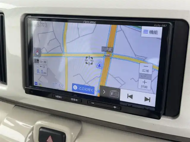 ダイハツ ムーヴ キャンバス G メイクアップ リミテッド　SAⅢ 徳島県 2022(令4)年 3.4万km パールホワイトⅢ/ナチュラルベージュマイカメタリック 2トーン ナビ　AVN-R87/(AM/FM/Bluetooth/DISC/USB/SD)/ETC/バックカメラ/全方位カメラ/両側電動スライドドア/シートヒーター/プッシュスタート/スマートキー/LEDヘッドライト/LEDフォグライト/フロアマット/オートライト