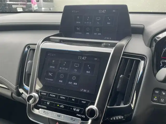 トヨタ クラウン ハイブリッド RS アドバンス 愛知県 2018(平30)年 6.8万km ホワイトパールクリスタルシャイン AIS検査実施済み　/　/パノラミックビューモニター　/黒革シート　/シートヒーター　/ベンチレーション　/ETC2.0 /セーフティセンス　/BSM /TコネクトSDナビゲーション　/フルセグ　/Blu-ray /DVD /Bluetooth/スーパーライブサウンドシステム　/三眼LEDヘッド　/雨滴感応ワイパー　/自動防眩インナーミラー　/カラーヘッドアップディスプレイ　/スマートキー　/説明書　/保証書　/スペアキー