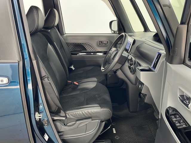 ダイハツ タント カスタム X セレクション 秋田県 2020(令2)年 6万km レーザーブルークリスタルシャイン 純正ナビ【AM/FM/CD/DVD/BT】　/フルセグＴＶ　/ワンオーナー　/バックカメラ　/ＥＴＣ　/前方ドライブレコーダー　/前席シートヒーター　/両側パワースライドドア　/プッシュスタート/PWR/スマートキー/スペアキー有り　/横滑り防止装置　/衝突被害軽減システム　/アイドリングストップ/クリアランスソナー/オートライト/オートエアコン /電格ミラー/リアサンシェード/純正エンジンスターター /純正AW/純正フロアマット/フォグランプ/ウィンカーミラー /サイドバイザー /ハーフレザーシート /取扱説明書/保証書