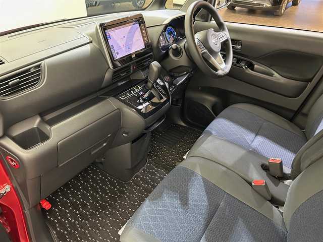 日産 ルークス HWS X プロパイロットED 愛媛県 2023(令5)年 0.8万km スパークリングレッド/ブラック 純正９インチナビ　/アラウンドビューモニター　/クルーズコントロール　/両側パワースライドドア　/純正フロアマット　/プロパイロット　/フルセグＴＶ　/純正ドライブレコーダー前後　/オートマチックハイビーム　/ＬＥＤ
