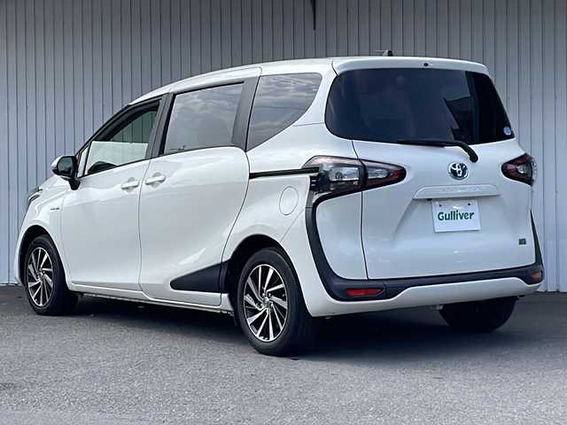 トヨタ シエンタ ハイブリッド G クエロ 長野県 2018(平30)年 3.3万km ホワイトパールクリスタルシャイン トヨタセーフティセンス/8インチメモリナビフルセグTV/バックカメラ/両側パワースライドドア/ハーフレザーシート/シートヒーター /社外15インチアルミ/LEDヘッドライト/保証書・取説/スペアキー