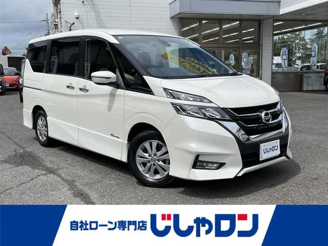日産 セレナ ハイウェイスター 滋賀県 2017(平29)年 11.2万km ブリリアントホワイトパール (株)IDOMが運営する【じしゃロン草津店】の自社ローン専用車両になりますこちらは現金またはオートローンご利用時の価格です。自社ローンご希望の方は別途その旨お申付け下さい