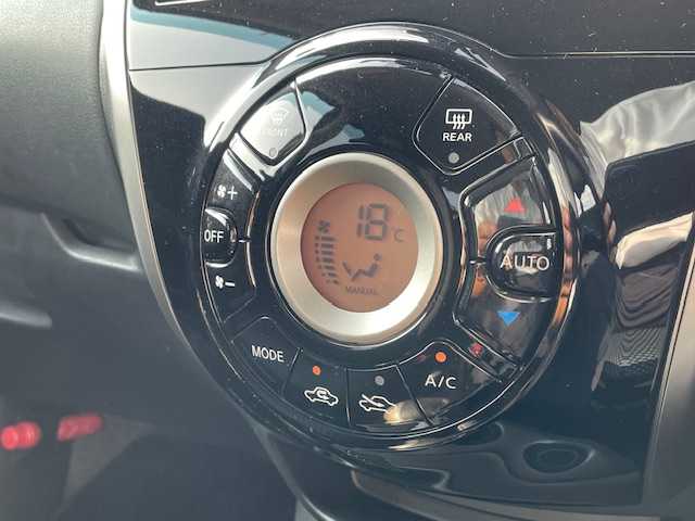 日産 ノート X DIG－S エマージェンシーB 静岡県 2014(平26)年 2.1万km ダークメタルグレー 純正ナビ　/AM/FM/CD/DVD/BT/アラウンビューモニター/エマージェンシーブレーキ/クリアランスソナー/社外前後ドライブレコーダー/社外LEDへットライト/ETC/スペアキー