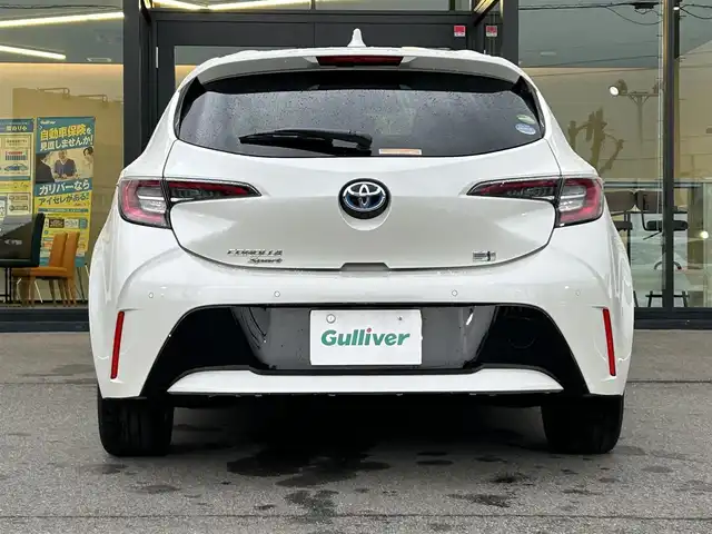 トヨタ カローラ スポーツ ハイブリッドG 愛媛県 2019(令1)年 3.1万km ホワイトパールクリスタルシャイン ワンオーナー/純正ディスプレイオーディオ(ナビ登録済み)/Bluetooth/USB/バックカメラ/ビルトインETC/ドライブレコーダー/トヨタセーフティセンス/アダクティブクルーズコントロール/プリクラッシュセーフティ/ブラインドスポットモニター/リヤクロストラフィックアラート/レーンキープアシストシステム/パーキングサポートブレーキ/ロードサインアシスト/LEDヘッドライト/オートライト/オートマチックハイビーム/電動パーキング/オートホールド/ドライブモード/純正16インチアルミホイール/純正フロアマット/純正ドアバイザー/トノカバー/プッシュスタート/スマートキー/スペアキー１本/保証書/取扱説明書