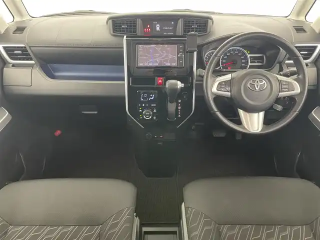 トヨタ ルーミー カスタムG S 愛知県 2017(平29)年 6.6万km パールホワイトⅢ 純正ナビ　シートヒーター　ＳＡII　禁煙　バックカメラ　クルーズコントロール　ＥＴＣ　プッシュスタート　ＬＥＤオートライト　フォグランプ　衝突軽減　両側パワースライドドア　純正ドラレコ　純正フロアマット　スペアタイヤ