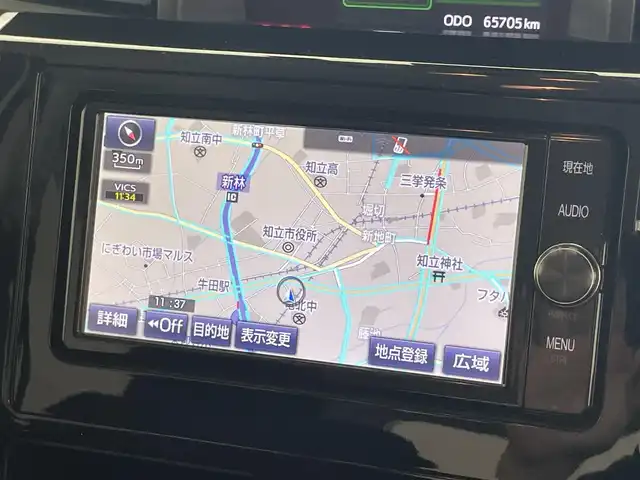 トヨタ ルーミー カスタムG S 愛知県 2017(平29)年 6.6万km パールホワイトⅢ 純正ナビ　シートヒーター　ＳＡII　禁煙　バックカメラ　クルーズコントロール　ＥＴＣ　プッシュスタート　ＬＥＤオートライト　フォグランプ　衝突軽減　両側パワースライドドア　純正ドラレコ　純正フロアマット　スペアタイヤ