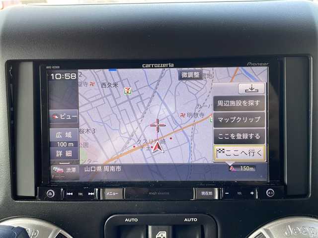 クライスラー・ジープ ジープ ラングラー アンリミテッド ルビコンハードロック 山口県 2016(平28)年 6.3万km 黒 社外メモリナビ/Bluetooth/フルセグTV/バックカメラ/革調シートカバー/リモコンキー/ETC/前席シートヒーター/社外17インチAW/社外サイドステップ/社外テールレンズ/社外エアクリーナー/キセノンライト/フォグライト/オートライト/背面タイヤ/社外ドライブレコーダー/保証書・取説/スペアキー1個