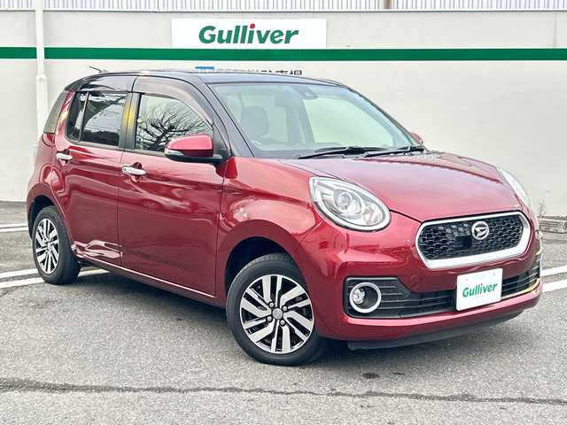 ダイハツ ブーン シルク Gパッケージ SAⅡ 東京都 2018(平30)年 2万km ブラックマイカメタリック/ファイアークォーツレッドメタリック 2トーン 純正メモリナビ（NMZK-W68D）/・Bluetooth/TV/CD/DVD/USB/SD/アイドリングストップ/横滑り防止装置/盗難防止装置/衝突被害軽減システム/オートライト/オートエアコン/電動格納ミラー/純正14インチアルミホイール/ドアバイザー/オプションカラー：ブラックマイカメタリック×ファイアークォーツレッドメタリック/ETC/取扱説明書/保証書/スペアキー1本