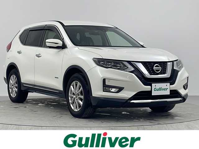 日産 エクストレイル ハイブリッド 20Xi 熊本県 2018(平30)年 5.4万km ブリリアントホワイトパール 純正9インチナビMM517D-L/全周囲カメラ/衝突被害軽減システム/クルーズコントロール/横滑り防止装置/ETC/前方ドライブレコーダー/前後クリアランスソナー/LEDヘッドライト/オートライト/純正17インチAW/プロパイロット/プッシュスタート/スマートキー/純正フロアマット