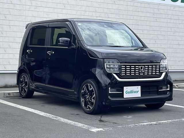 ホンダ Ｎ ＷＧＮ カスタム Lターボ ホンダS 静岡県 2021(令3)年 2.3万km クリスタルブラックパール 純正8インチナビ/地デジTV/純正CD/DVD/Bluetooth/バックカメラ/ホンダセンシング/レーダークルーズコントロール/LEDヘッドライト/ハーフレザーシート/オートライト/純正15インチAW/スマートキー/ETC