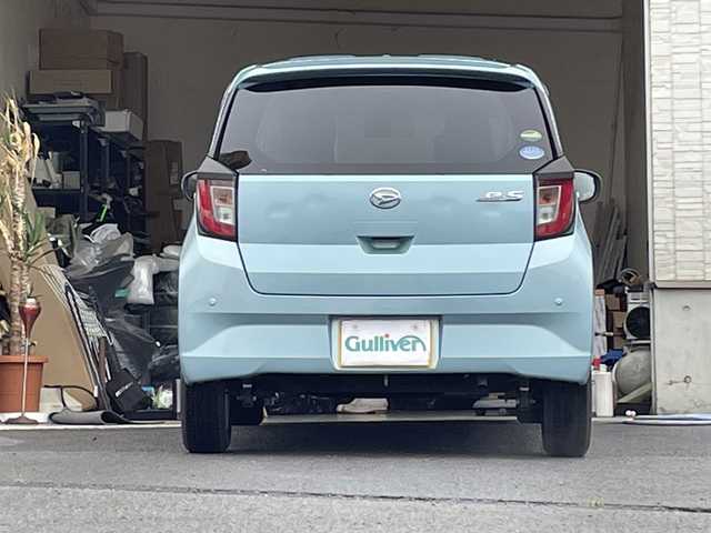 ダイハツ ミラ イース G SAⅢ 大分県 2017(平29)年 2.4万km スカイブルーメタリック 純正14インチアルミホイール/社外ETC/社外フロアマット/社外ナビ/フルセグTV/Bluetooth/オートライト/オートマッチックハイビーム/衝突被害軽減ブレーキ/横滑り防止装置/シートヒーター