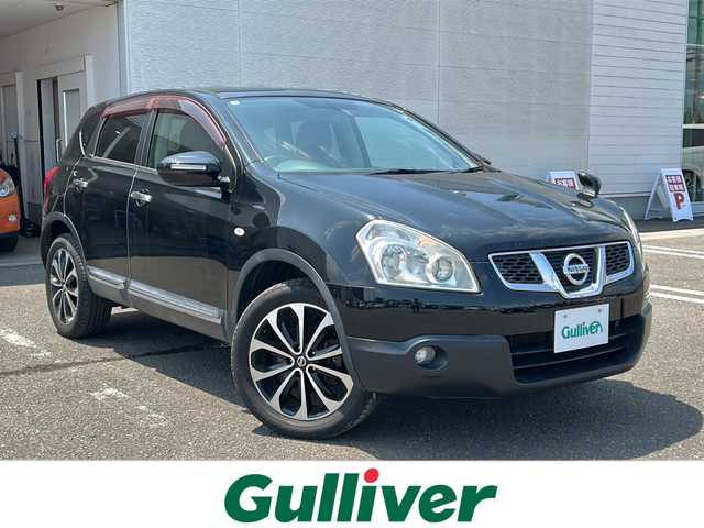 日産 デュアリス 20G FOUR アーバンブラⅡ 秋田県 2011(平23)年 7.7万km スーパーブラック ワンオーナー/ガラスルーフ/4WD/ETC/ECOモードスイッチ/純正18インチAW/革巻きステアリングホイール/プッシュ式オートエアコン/ブラック革シート/シートヒーター/スペアキー/インテリジェントキー