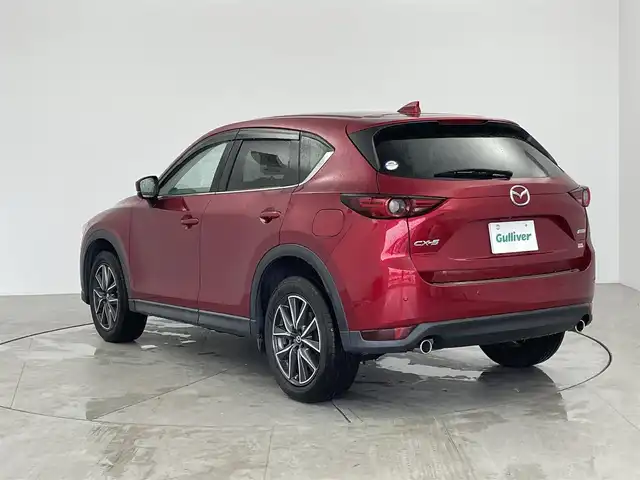 マツダ ＣＸ－５ XD Lパッケージ 愛知県 2017(平29)年 3.6万km ソウルレッドクリスタルM XD Lパッケージ/ディーゼル車/開閉式サンルーフ/BOSEサウンドシステム/前席シートヒーター/ステアリングヒーター/純正ナビ/（CD/DVD/BT/フルセグ）/バックカメラ/ドラレコ/ETC/衝突軽減システム/車線逸脱抑制/コーナーセンサー/横滑り防止/アイドリングストップ/MTモード/フォグランプ/純正AW/ドアバイザー