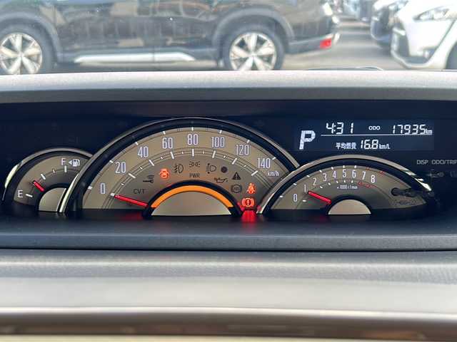 ダイハツ ムーヴ キャンバス G メイクアップ リミテッド　SAⅢ 石川県 2019(平31)年 1.8万km パールホワイトⅢ/ナチュラルベージュマイカメタリック 2トーン 純正ナビ/全方位カメラ/ETC/ドライブレコーダー（前方のみ）/両側パワースライドドア/スマートキー/衝突被害軽減ブレーキ/LEDヘッドライト/W+サイドエアバック/プッシュスタート/電動格納式ミラー/取扱説明書