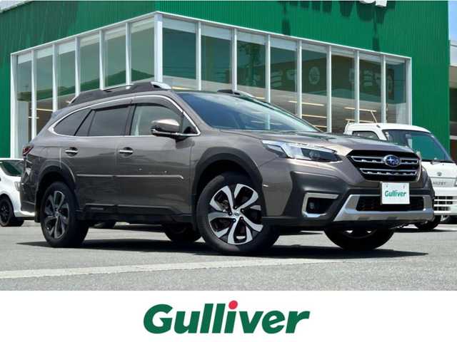スバル アウトバック リミテッドEX 静岡県 2022(令4)年 2.5万km 茶 エンジンスタートボタン/パワーステアリング/パワーウィンドウ/パドルシフト/アイドリングスストップ/スマートキー/オートエアコン/クルーズコントロール/追従走行/Bluetooth/USB/純正ETC2.0/バックカメラ/サイドカメラ/フルセグTV/純正11インチメモリナビ/サンルーフ/ガラスルーフ/電動リアゲート/純正フロアマット/D+Nパワーシート/レザーシート/全席シートヒーター/純正アルミホイール/ABS/横滑り防止装置/後方コーナーセンサー/レーンキープアシスト/オートライト/LEDライト/W+サイドエアバッグ/衝突軽減システム/ステアリングヒーター